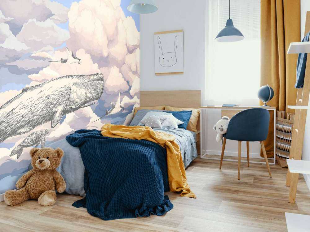 Baleine avec ses amis