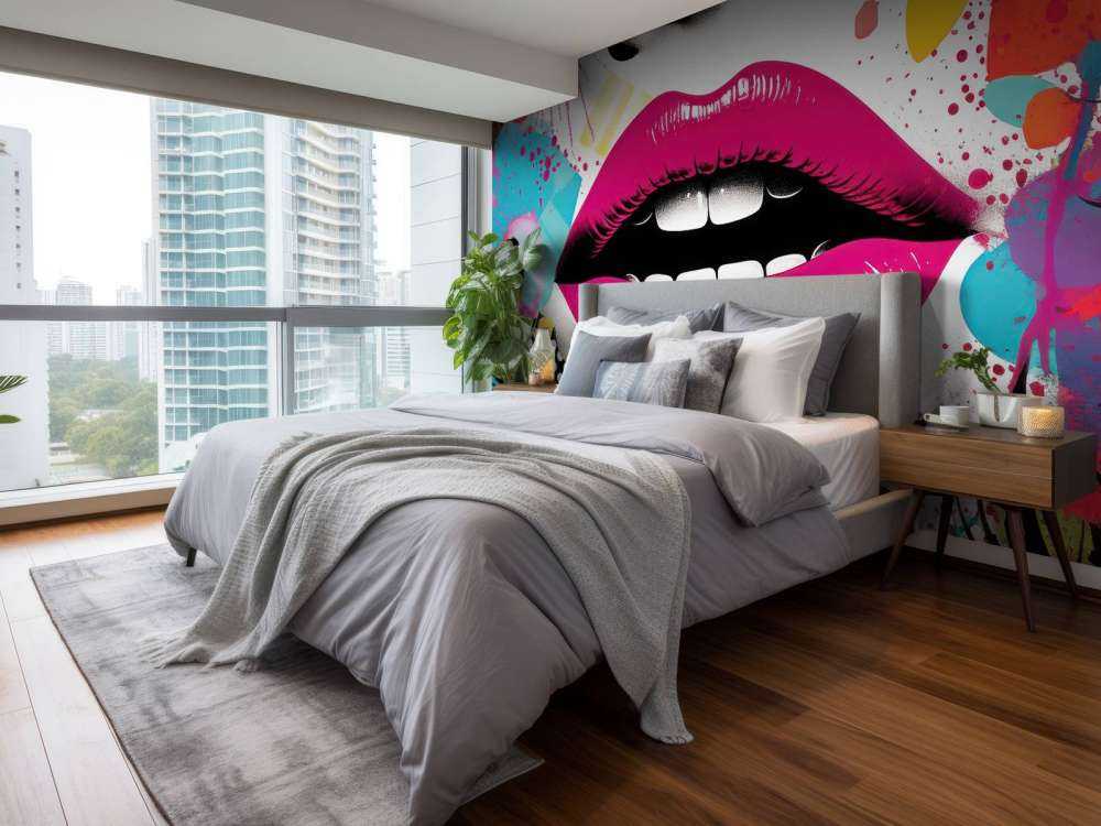 Lèvres Pop Art