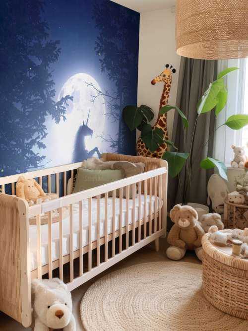 Licorne à la pleine lune