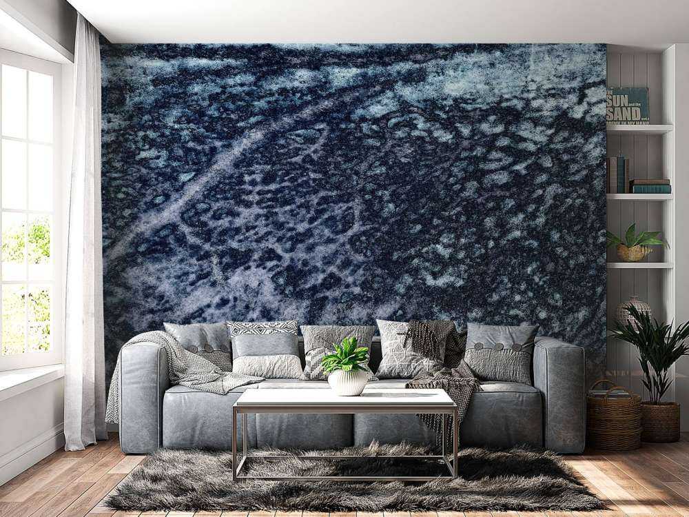 Texture bleue