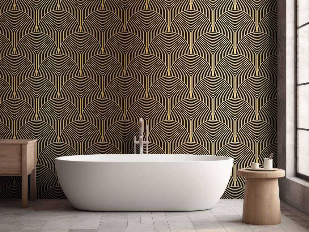 Papier peint Art déco