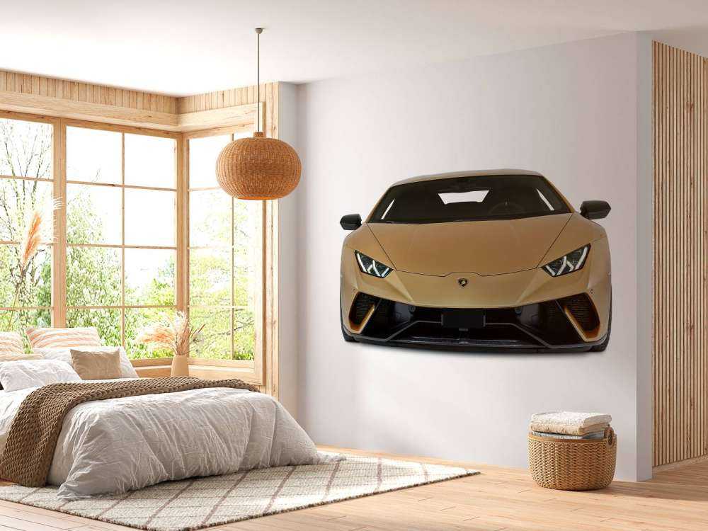 Lamborghini Huracán - Avant, blanc