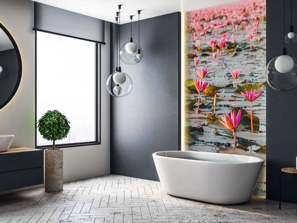 Mer de fleurs de lotus
