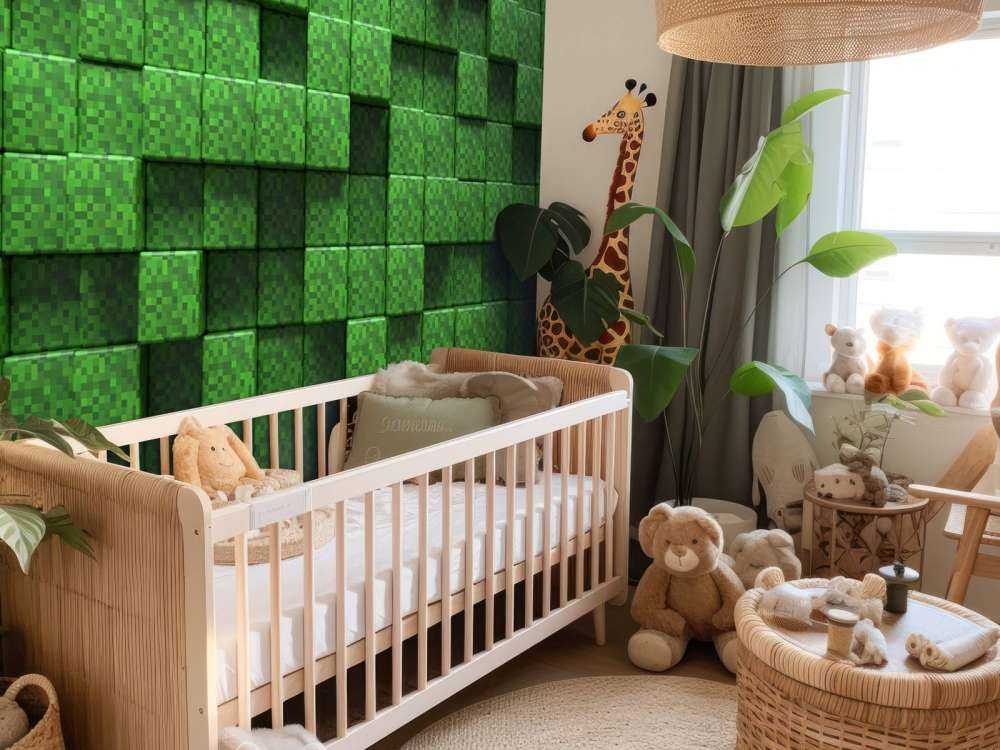 Herbe Minecraft 3D
