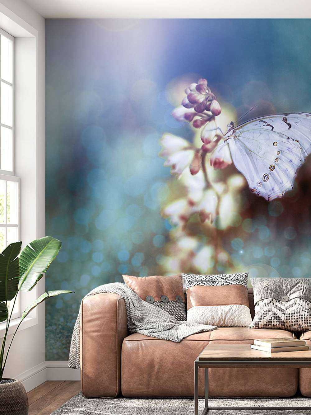 Papillon sur une fleur